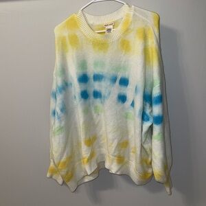 Tie Dye Oversized Sweater